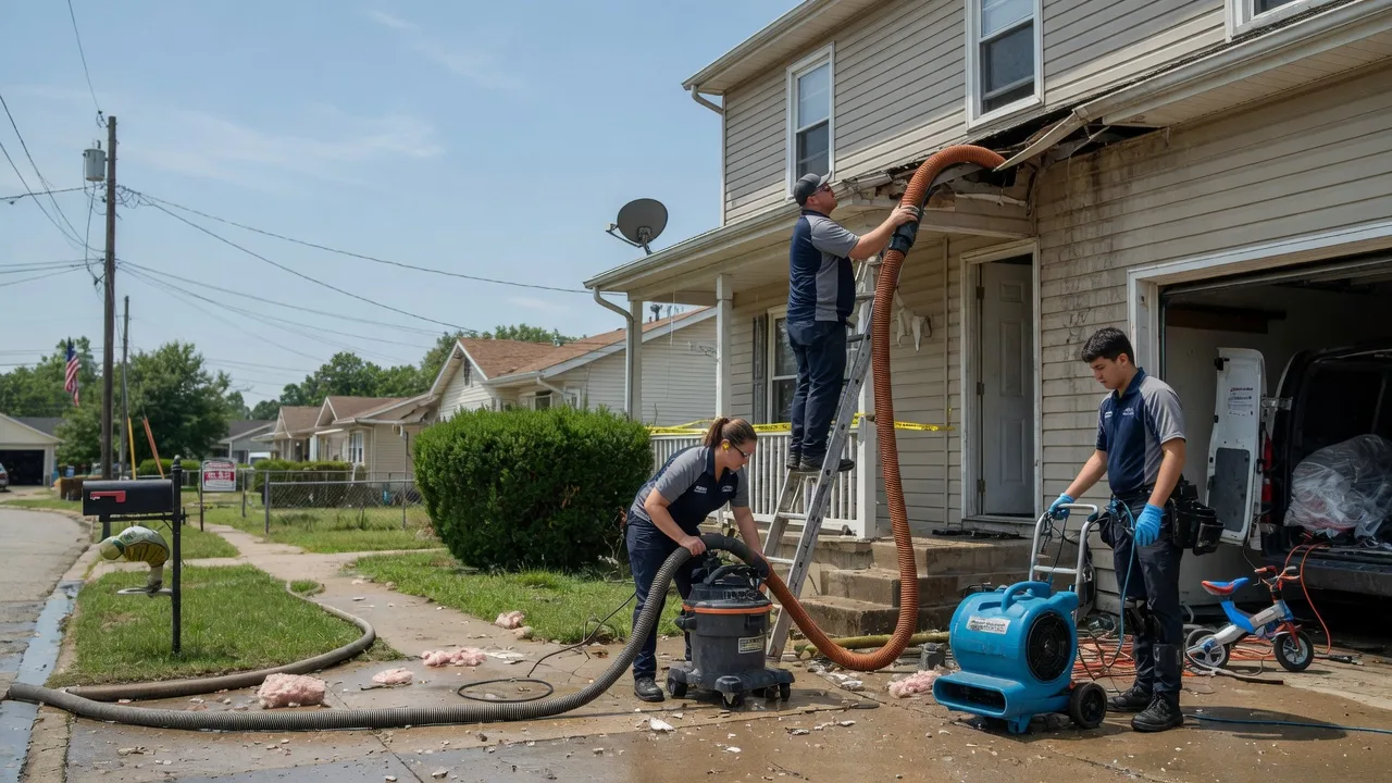 Water Damage Restoration in Stewardson, IL near me